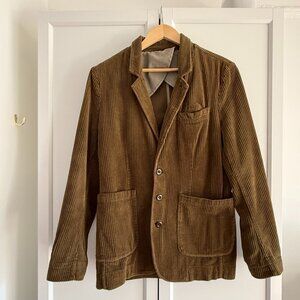 Alex Mill Boyish Blazer in Corduroy Dark Olive – Size S